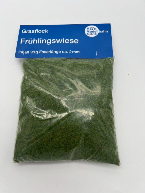 Grasflock Frühlingswiese