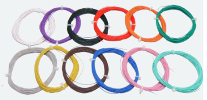 Hochflexibles Kabel, Durchmesser 0.5mm, AWG36, 2A, 10m Wickel