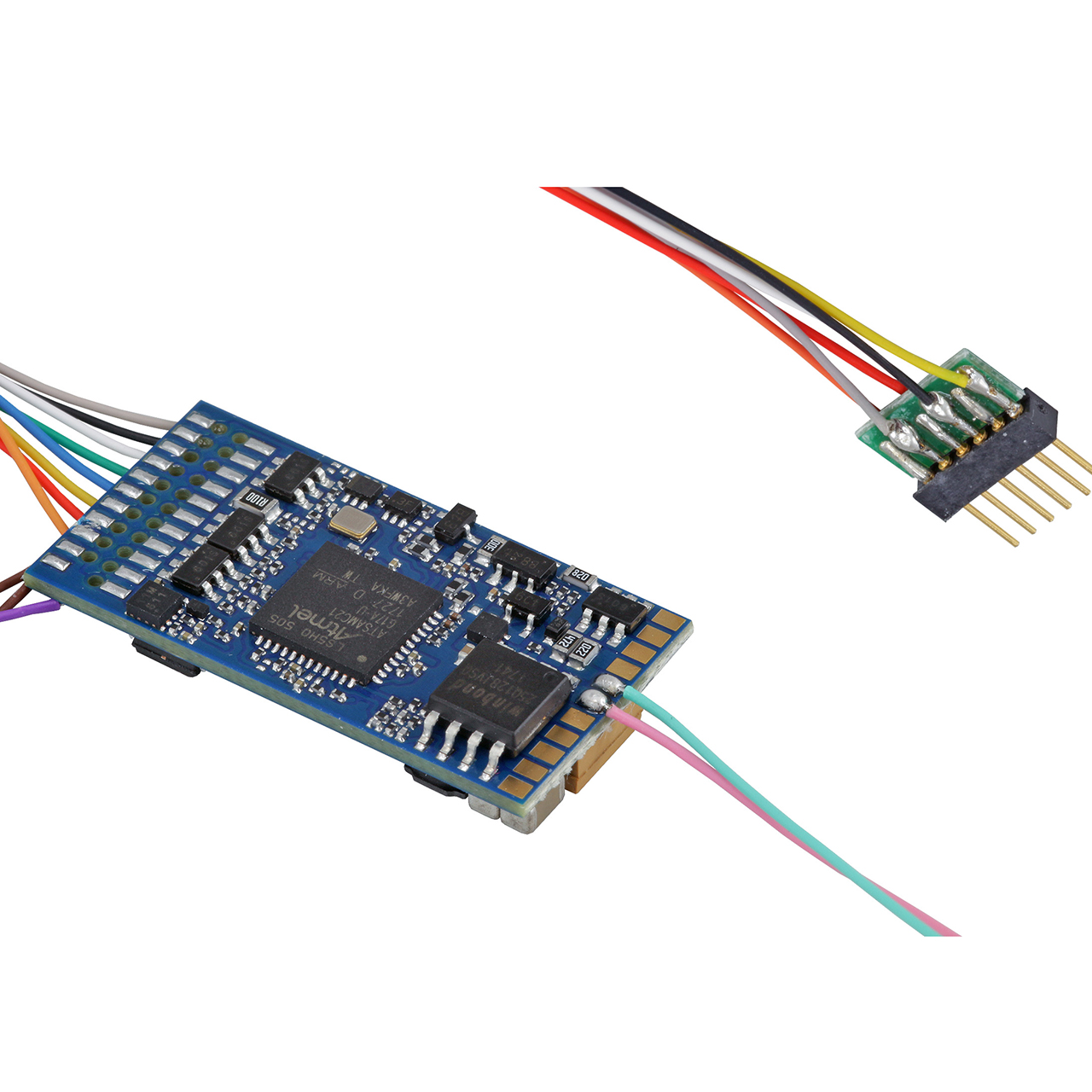 LokSound 5 DCC/MM/SX/M4 "Leerdecoder", 6-pin NEM651, Retail, mit Lautsprecher 11x15mm, Spurweite: 0, H0