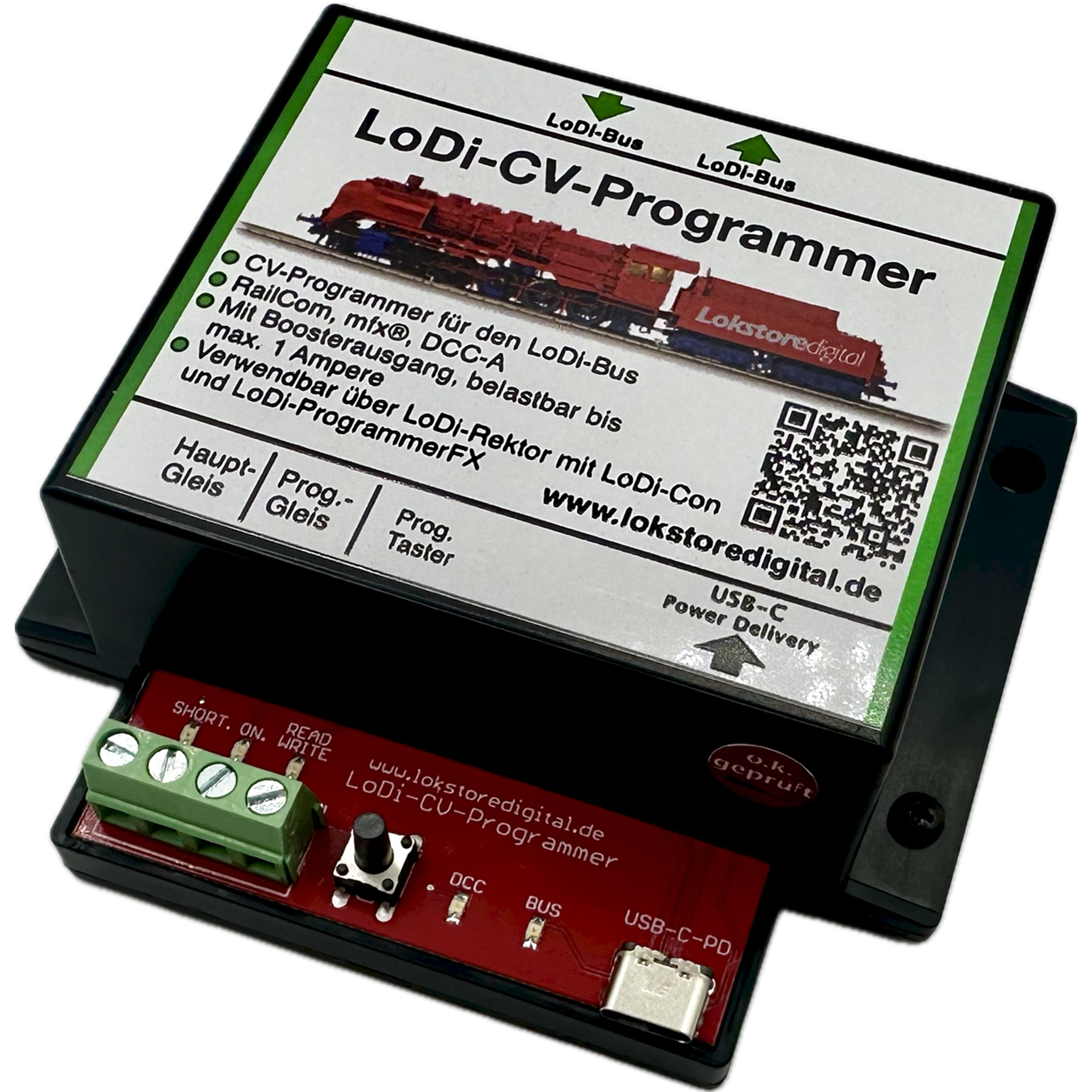 LoDi-CV-Programmer inkl. Netzteil