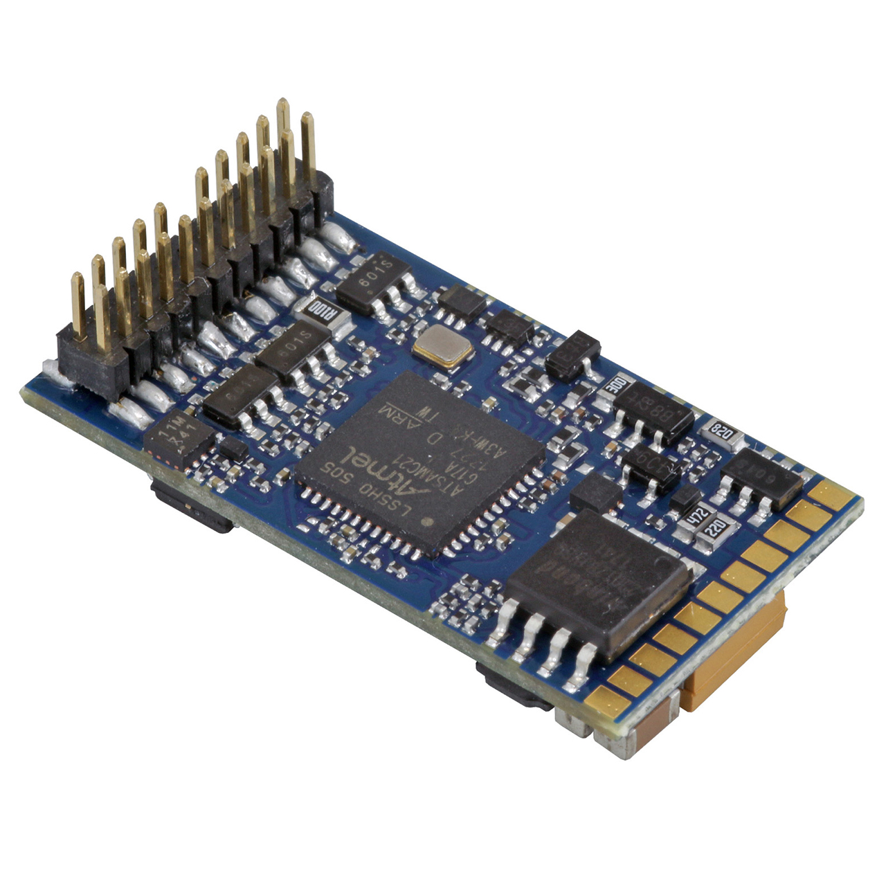 LokSound 5 DCC/MM/SX/M4 "Leerdecoder", PluX22, Retail, mit Lautsprecher 11x15mm, Spurweite: 0, H0