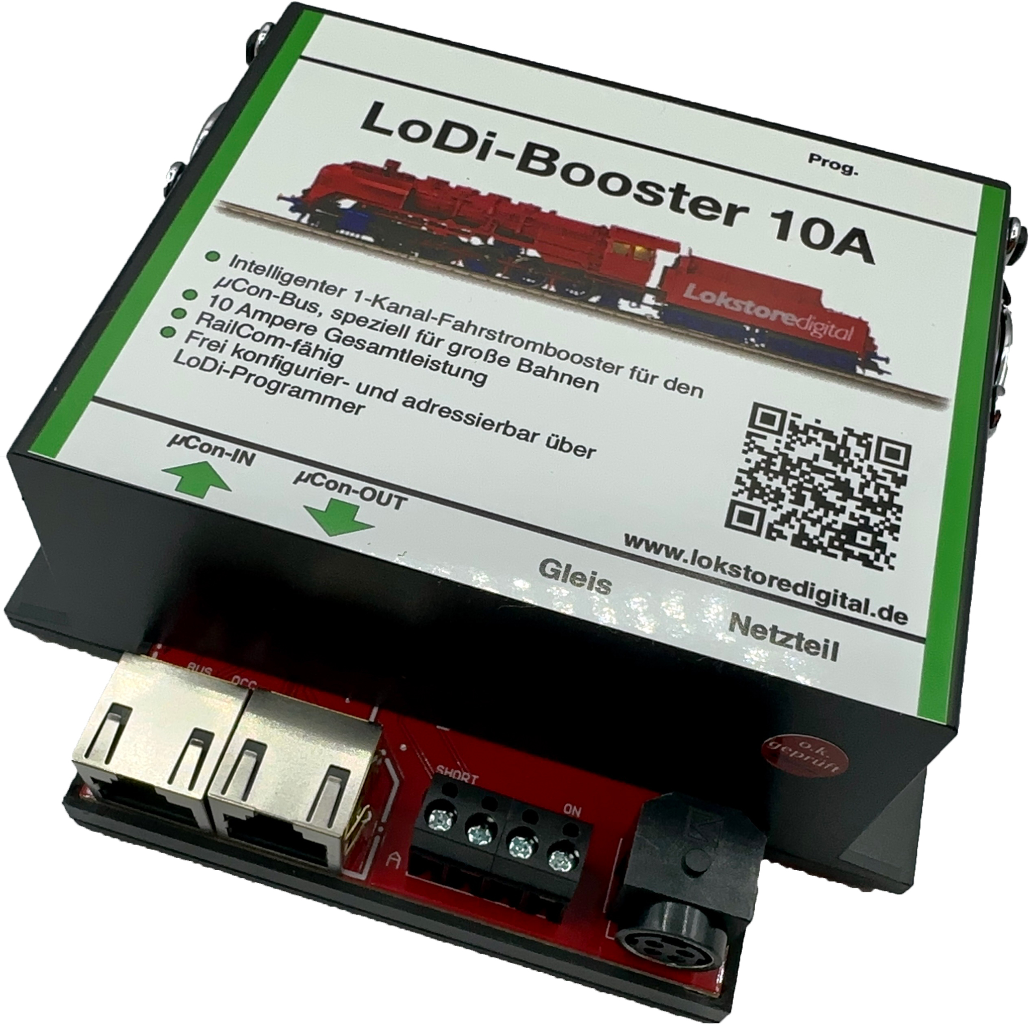 LoDi-Booster 10A inkl. Netzteil