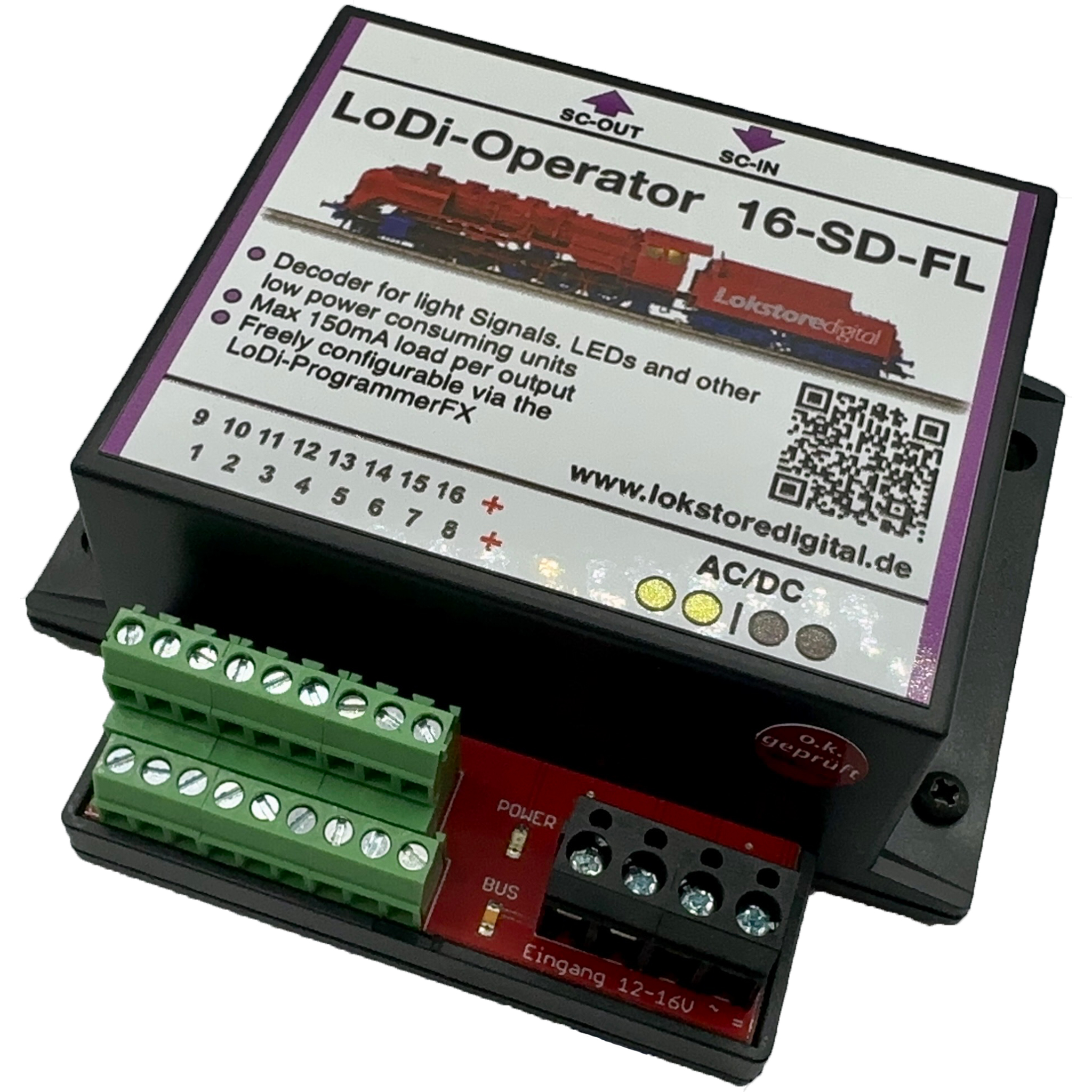 LoDi-Operator 16-SD-FL