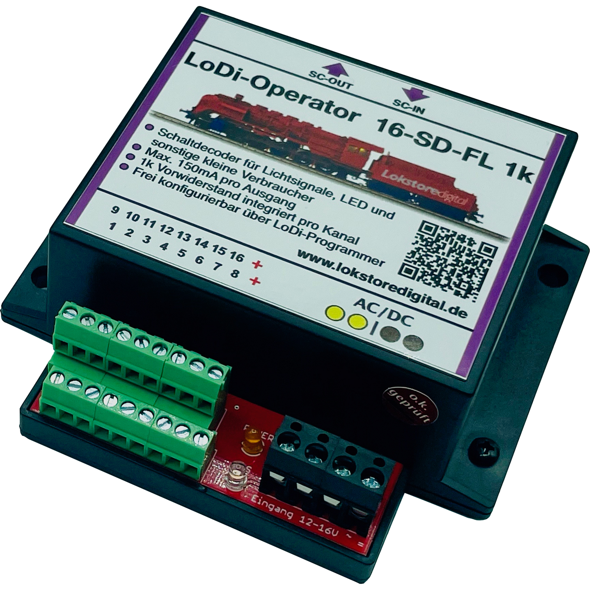 LoDi-Operator 16-SD-FL 1K